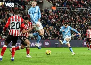 Manchester City verliest punten in duel met Sunderland