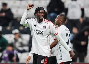 Beşiktaş wint van Ankara Keçiörengücü in Türkiye Kupası