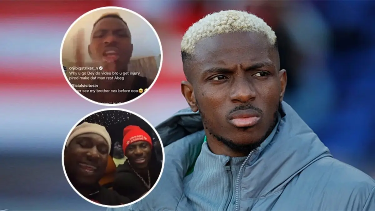 Osimhen reageert boos op kritiek