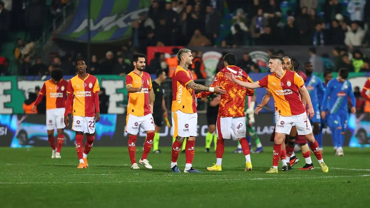 Galatasaray wint van Çaykur Rizespor