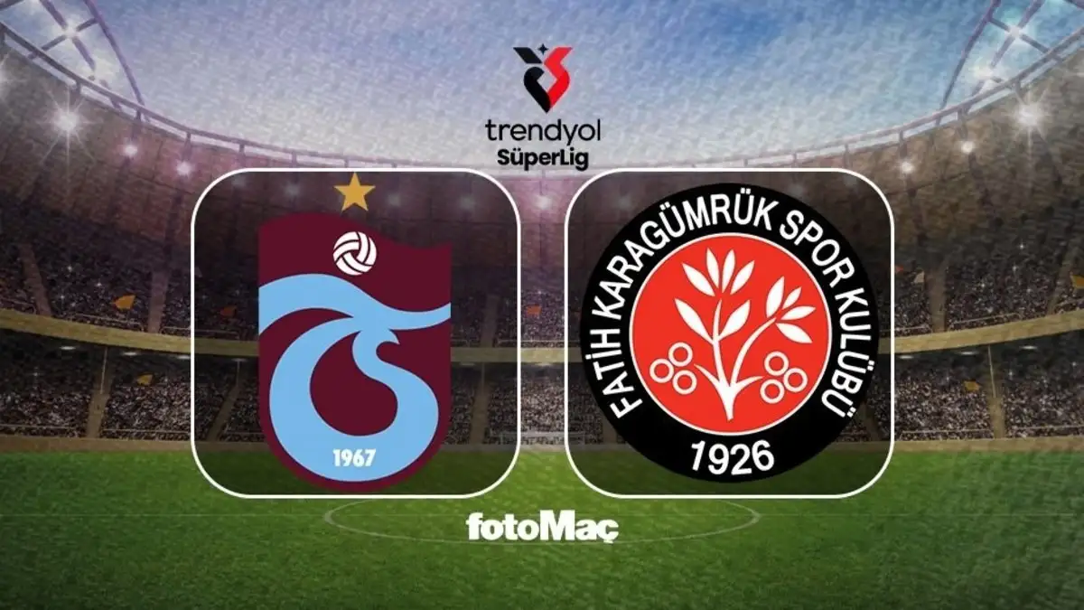 Trabzonspor ontvangt Fatih Karagümrük in Trendyol Süper Lig