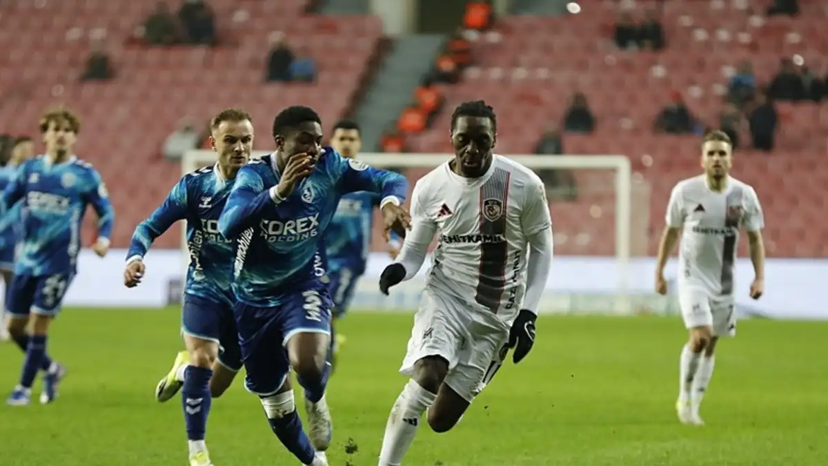Samsunspor en Gaziantep FK spelen 0-0 gelijkspel
