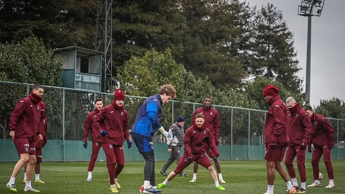 Trabzonspors kampkader voor wedstrijd tegen ikas Eyüpspor bekend