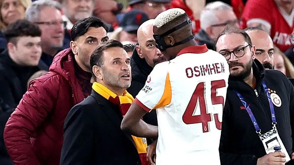 Okan Buruk geeft verklaring over Osimhen en Lang bij Galatasaray