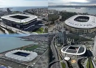 Trendyol Süper Lig stadions vanuit de lucht gefotografeerd