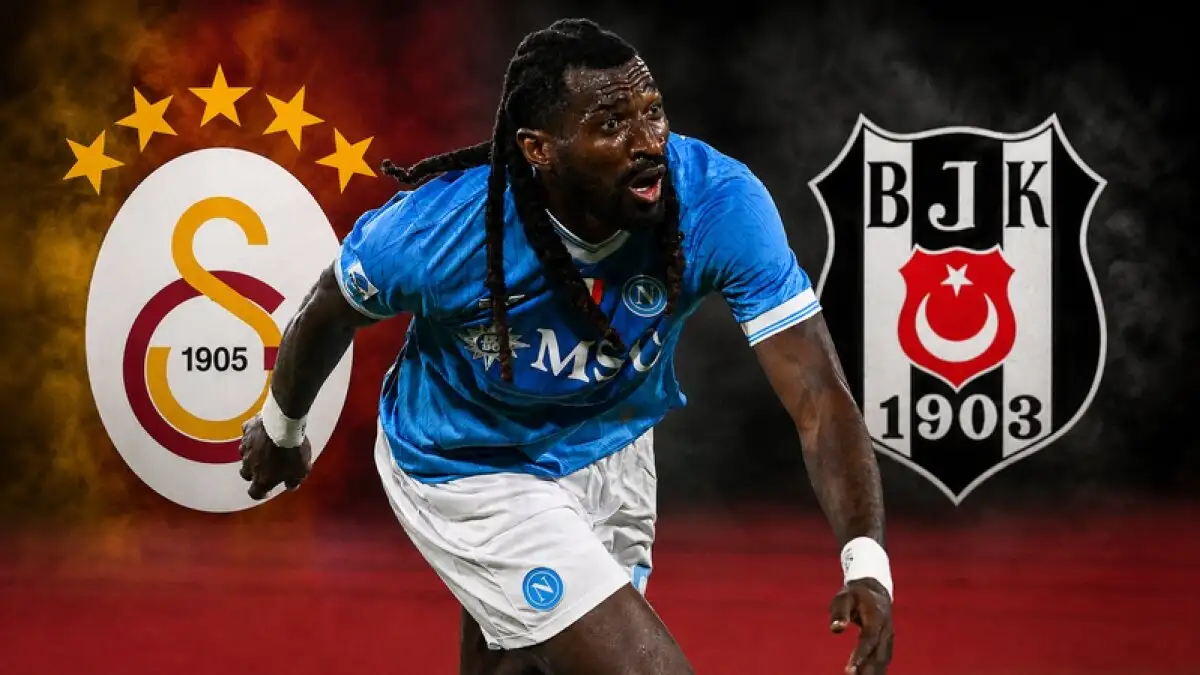 Beşiktaş en Galatasaray strijden om Napoli-middenvelder Frank Anguissa