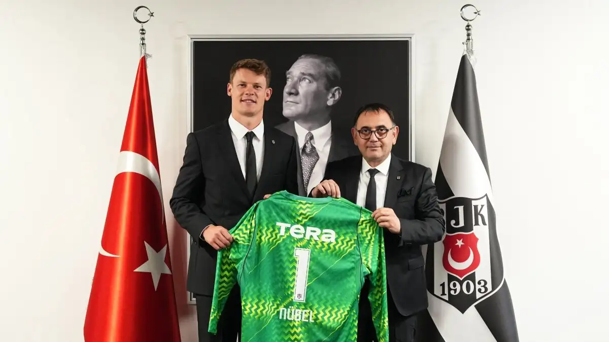 Beşiktaş bevestigt driejaarlijkse overeenkomst met Duitse keeper Alexander Nübel