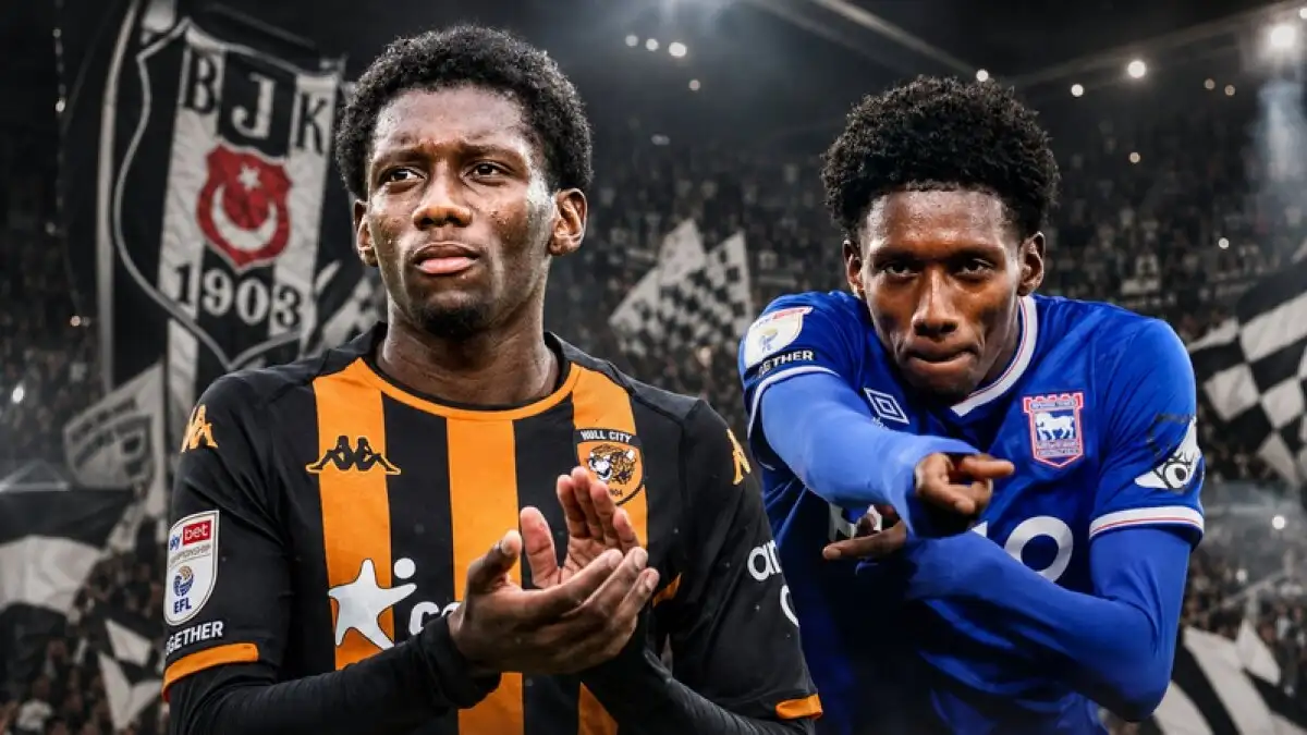 Beşiktaş bereidt transferbod voor op Jaden Philogene van Ipswich Town