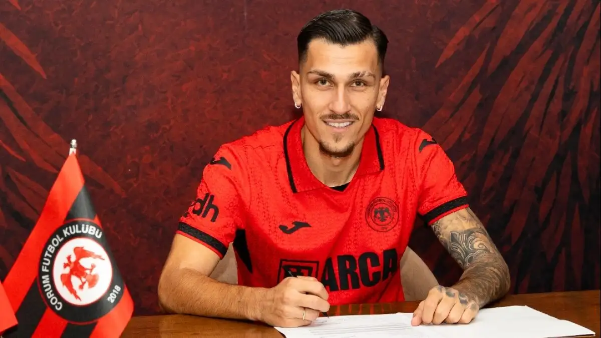 Arca Çorum FK legt Griekse international Alexandros Kyziridis vast met 3+1-jarig contract