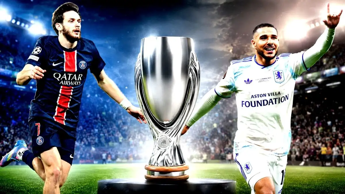 PSG en Aston Villa strijden om UEFA Super Cup in Salzburg