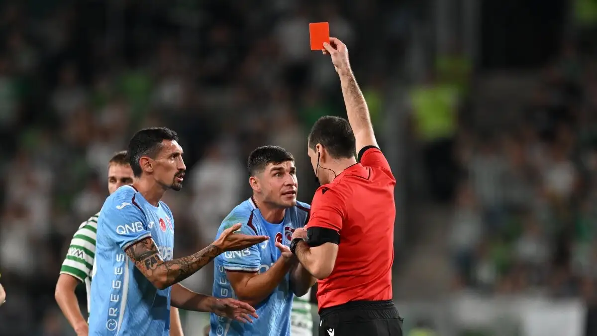 Malinovskyi roept Trabzonspor-fans op tot steun na rode kaart tegen Ferencvaros