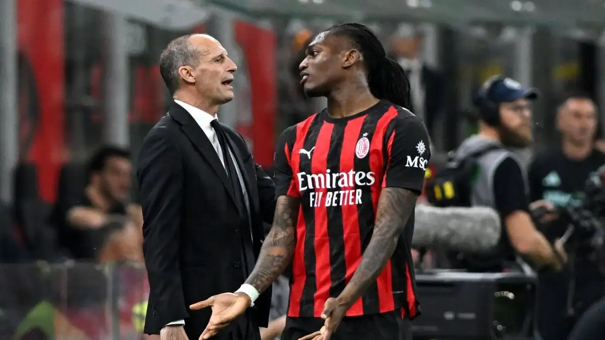 Allegri reageert op transfer van Rafael Leao naar Galatasaray