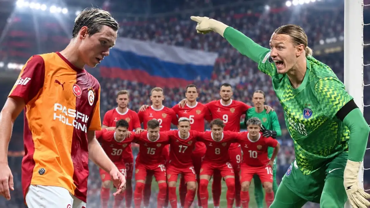 Safonov geeft Batrakov advies voorafgaand aan Galatasaray-PSG duel