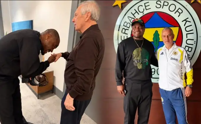 Emmanuel Emenike bezoekt Fenerbahçe, ontmoet Kartal en kust hand Aziz Yıldırım