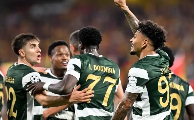 Sporting CP wint uitwedstrijd bij Lens met 2-0 in Champions League