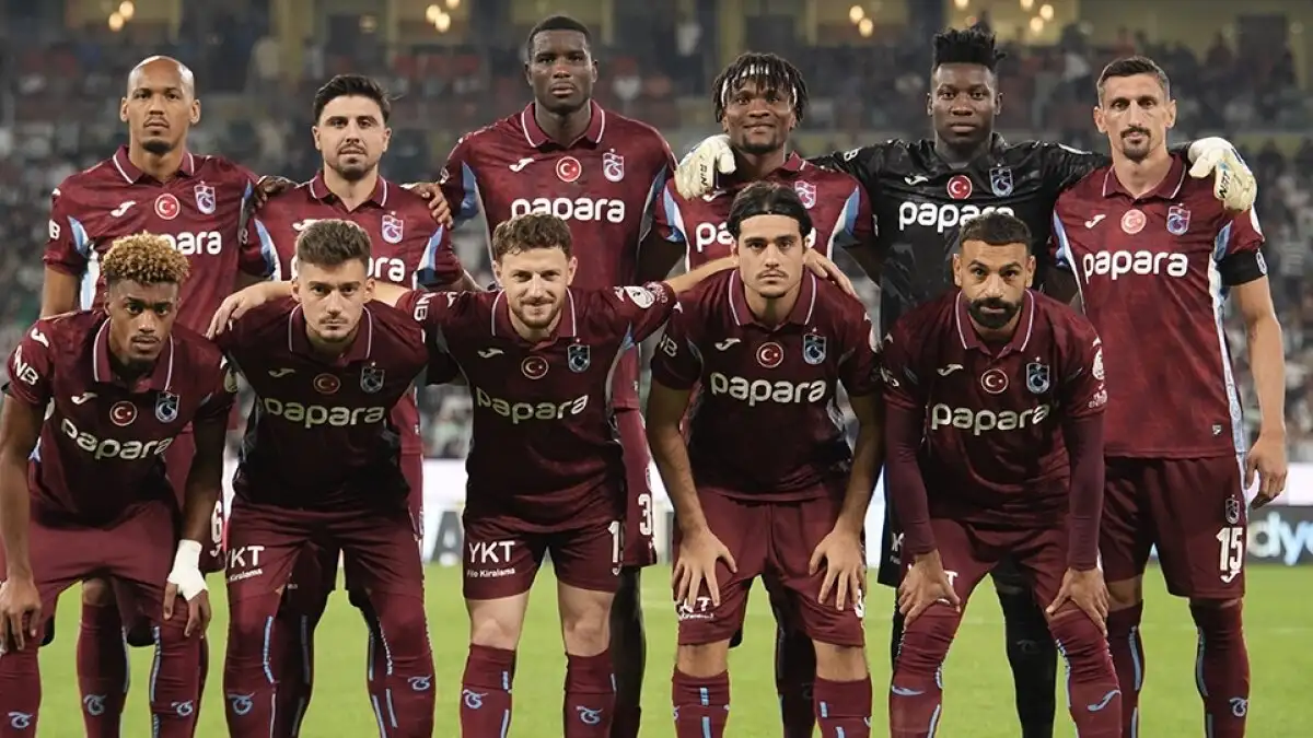 Trabzonspor maakt kamp kadros bekend voor uitwedstrijd tegen KuPS in Conference League